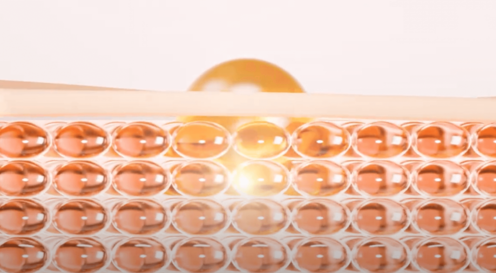 ビタミン成分浸透シーン