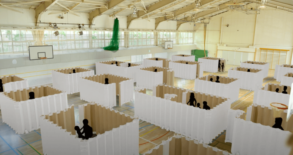 段ポールパーティション『KAMIKABE』